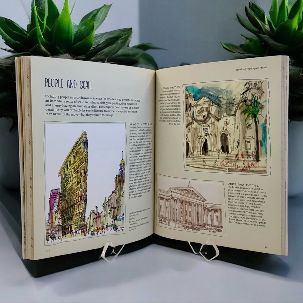 Sketch Your World: Essential Techniques For Drawing by James Hobbs, Paperback - Picture 7 of 12